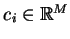 $x_i \in {\mathbb{R}}^n$