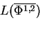 \begin{displaymath}
\prod_{k=1}^n \prod_{i=1}^m p(\omega_i\vert c_k,\overline{\Phi^{1,2}})^{\delta_{k,i}}
\end{displaymath}
